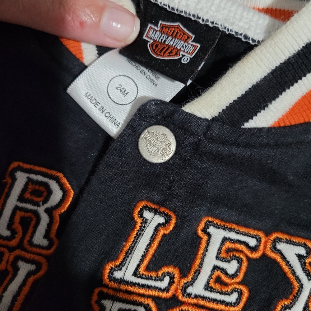 🎉HPx2🎉Harley Davidson kids jacket - Picture 3 of 3